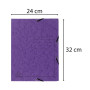 Chem. 3rab+élast. Imp. A4 CL 355g violet