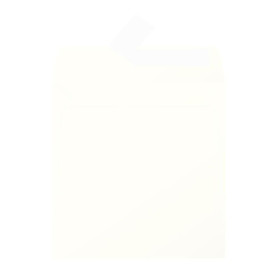 Boite de 200 enveloppes Pollen 165x165 adhéclair ivoire
