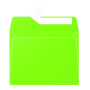 Paquet de 20 enveloppes  Pollen 90x140 vert menthe