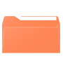Boite de 200 enveloppes Pollen 110x220, adhéclair, clémentine