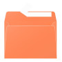 Boite de 200 enveloppes Pollen 114x162 clémentine