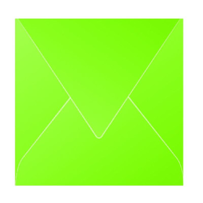 Paquet de 20 enveloppes Pollen 140x140 vert menthe