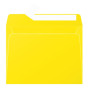 Boite de 200 enveloppes Pollen 162x229, adhéclair, jaune soleil