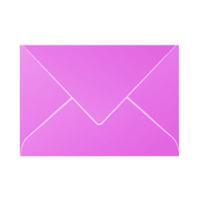 Paquet de 20 enveloppes Pollen 75x100 rose hortensia