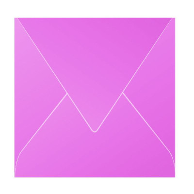 Paquet de 20 enveloppes Pollen 140x140 rose hortensia