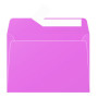 Paquet de 20 enveloppes Pollen 114x162 rose hortensia