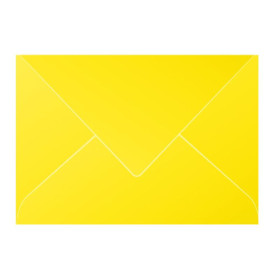 Paquet de 20 enveloppes Pollen 162x229 jaune soleil