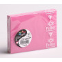 Paquet de 20 enveloppes Pollen 75x100 rose hortensia