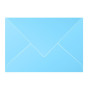 Paquet de 20 enveloppes Pollen 162x229 bleu lavande