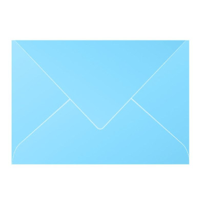 Paquet de 20 enveloppes Pollen 162x229 bleu lavande