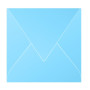Paquet de 20 enveloppes Pollen 140x140 bleu lavande