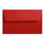 Paquet de 20 enveloppes  Pollen 90x140 rouge groseille
