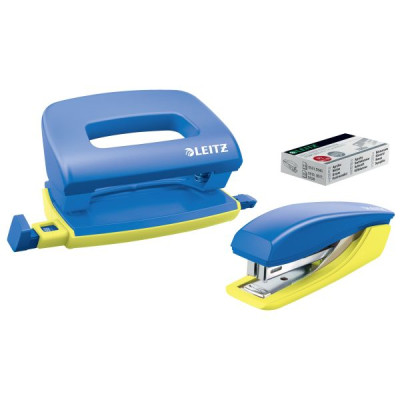 Set agrafage - perforations URBAN CHIC Leitz Bleu