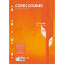 7000, Copies doubles perforées s/film 21x29,7 120p séyès 70g