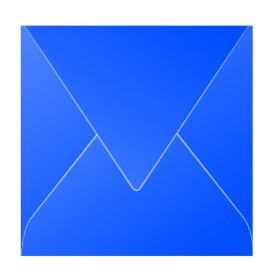 Paquet de 20 enveloppes Pollen 140x140 bleu nuit
