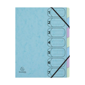 Trieur Harmonika 7 compart A4 AQUAREL