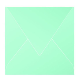 Paquet de 20 enveloppes Pollen 165x165 vert jade