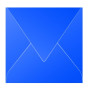 Paquet de 20 enveloppes Pollen 165x165 bleu nuit