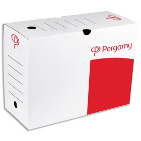 PRG BOITE ARCHIVE MANUEL D15CM ROUGE/BLC