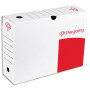 PRG BOITE ARCHIVE MANUEL D10CM ROUGE/BLC