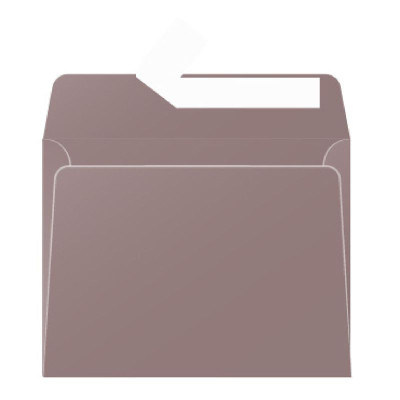 Paquet de 20 enveloppes  Pollen 90x140 marron taupé