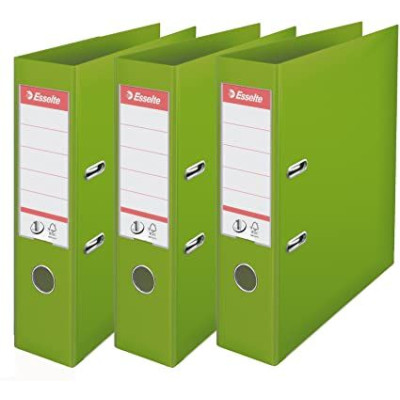 Classeur a levier n°1 Power Esselte A4 75mm Esselte, Lot 3, Vert