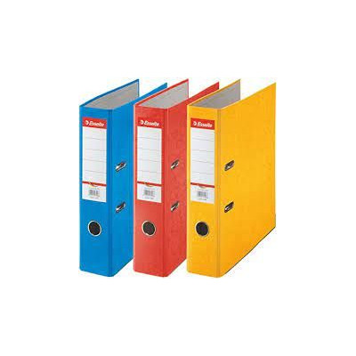 Classeur a levier A4 75mm ESSENTIALS Esselte, Lot 3, Bleu