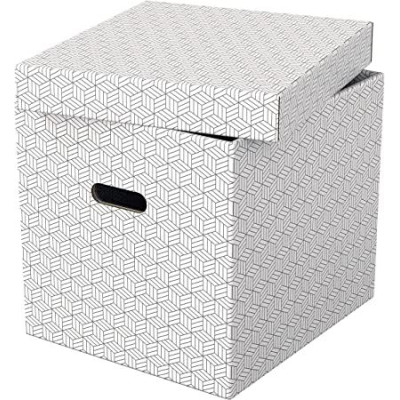 Boites de rangement Esselte HOME, Lot de 3, Blanc