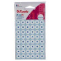 Oeillets autocollants 13mm RUBAFIX Esselte, Sachet de 240