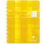 Cahier reliure intégrale déficients visuels 17x22cm 100p séyès noir 2,5mm 10/10