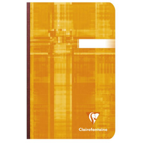 Carnet broché 11x17cm 192p uni