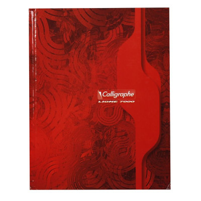 7000, Cahier brochure rembordée rigide 17x22 192p Q.5x5 70g