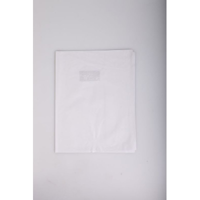 Protège-cahier Grain Cuir 20/100ème 24x32 blanc + porte étiquette
