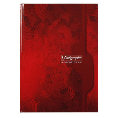 7000, Cahier brochure rembordée rigide 21x29,7 192p séyès 70g