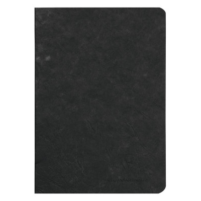 Age Bag cahier piqué 14,8x21cm 96p ligné noir