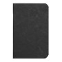 Age Bag carnet piqué 9x14cm 96p ligné noir