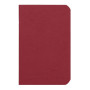 Age Bag carnet piqué 9x14cm 96p ligné rouge