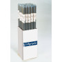 Cristal, Rouleau 2mx0,70m Couvre-livre PVC 80µ en Présentoir