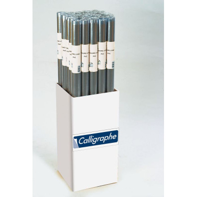 Cristal, Rouleau 2mx0,70m Couvre-livre PVC 80µ en Présentoir