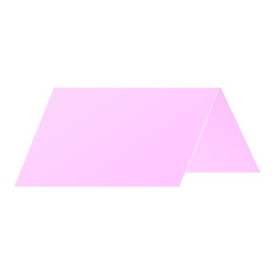 Paquet de 25 marque-place Pollen 85x80 rose dragée