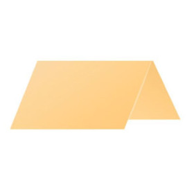 Paquet de 25 marque-place Pollen 85x80 caramel