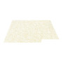 Paquet de 25 marque-place Pollen 85x80 ivoire irisé
