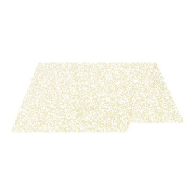 Paquet de 25 marque-place Pollen 85x80 ivoire irisé