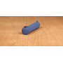 Age Bag trousse cuir petite ronde 18,5xØ4cm couleur bleue seulement