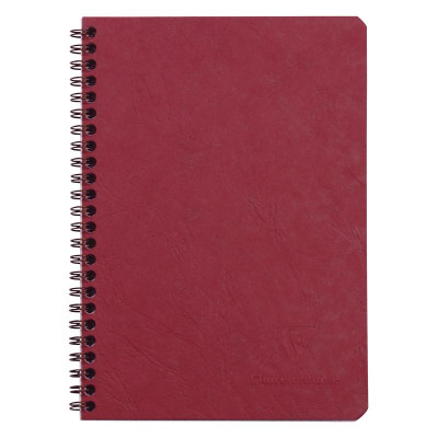 Age Bag carnet reliure intégrale 14,8x21cm 100p 5x5 rouge
