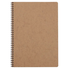 Age Bag cahier reliure intégrale 21x29,7cm 100p Q.5x5 tabac