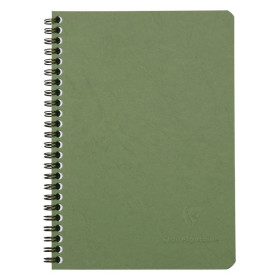 Age Bag carnet reliure intégrale 14,8x21cm 100p 5x5 vert