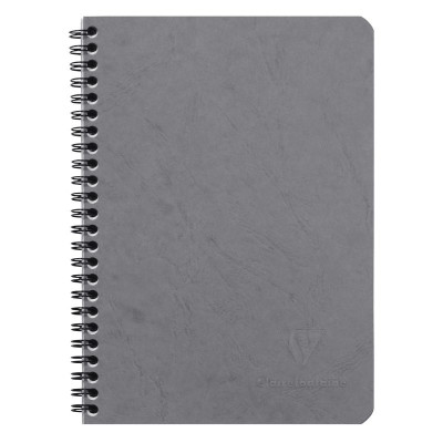 Age Bag carnet reliure intégrale 14,8x21cm 100p ligné gris