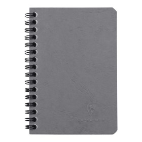 Age Bag carnet reliure intégrale 9x14cm 100p 5x5 gris