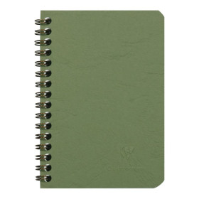 Age Bag carnet reliure intégrale 9x14cm 100p ligné vert